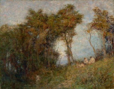 残光（夏の夜） 作： Frederick McCubbin